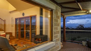 Familienhaus, 3 Schlafzimmer, Kamin, Meerblick | Wohnbereich