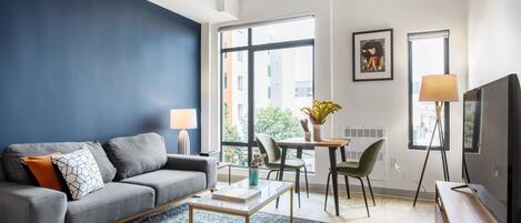 Televisie en een stereo