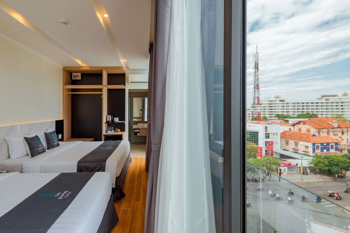Superior Triple Room, City View | Minibar, desk, free WiFi