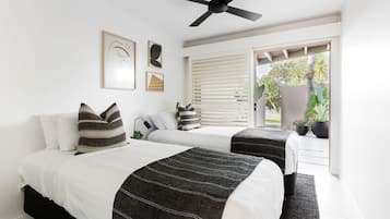 2 dormitorios, tabla de planchar con plancha, Internet y ropa de cama