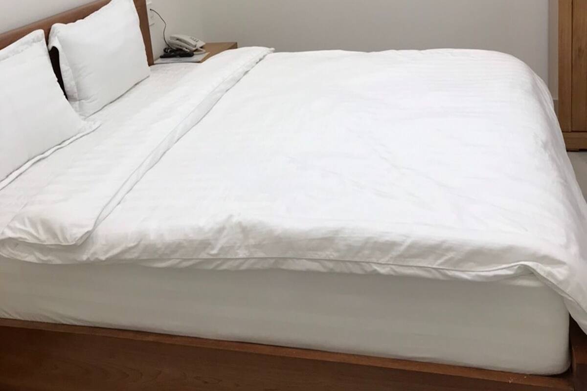 Desk, iron/ironing board (on request), WiFi (free), bed sheets