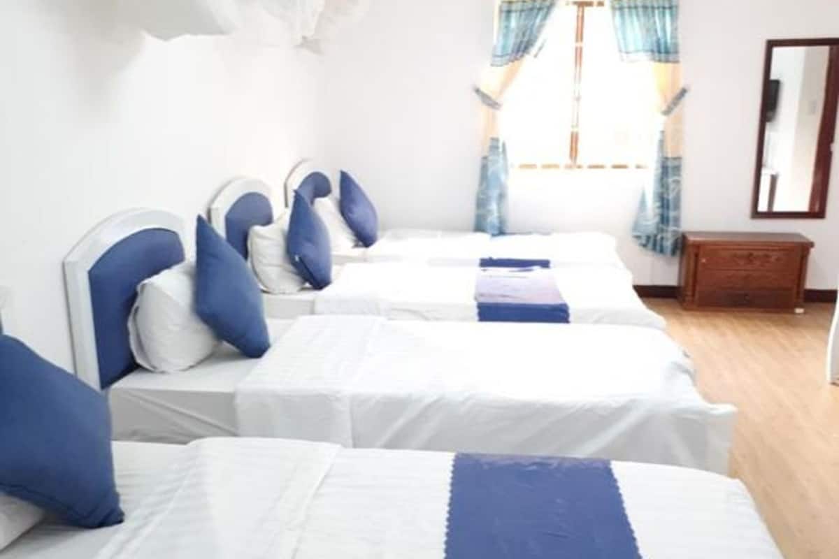 Desk, WiFi (free), bed sheets