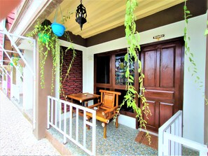 Bungalow, Pool View | View from room - Bungalow Etnik (Kebumen)