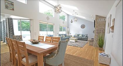 Hamptons Paradise — Private Heated Pool 3BR Quogue Village Home 5 Min to Beach ·