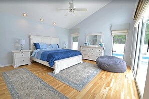 3 bedrooms, iron/ironing board, free WiFi, bed sheets - Hamptons Paradise — Private Heated Pool 3BR Quogue Village Home 5 Min to Beach · (Quogue)