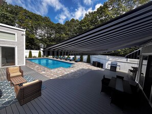 A heated pool - Hamptons Paradise — Private Heated Pool 3BR Quogue Village Home 5 Min to Beach · (Quogue)