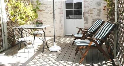 Gßte charmant avec terrasse privative et vélos, proche thalassothérapie et balnéothérapie