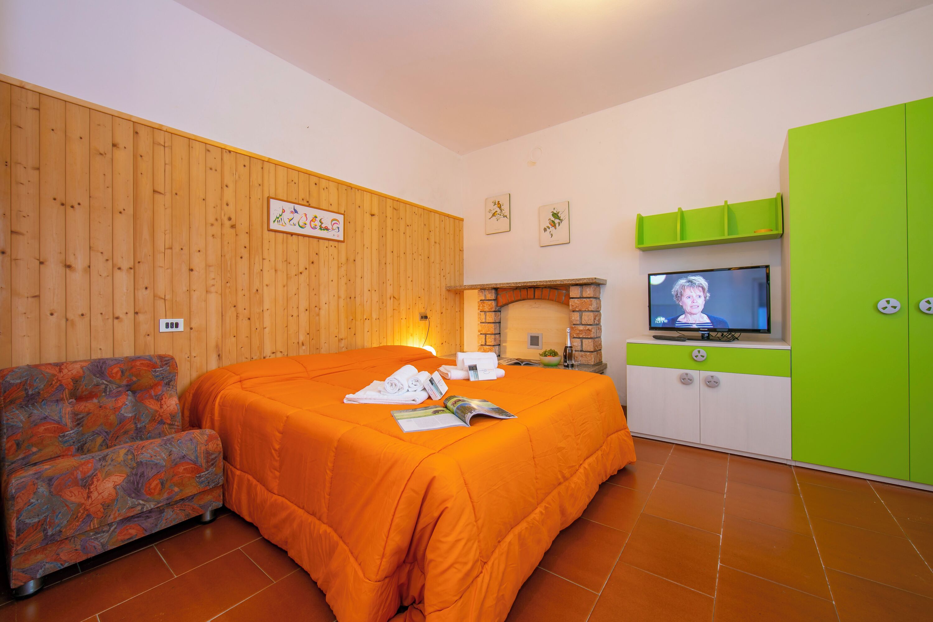 Studio Familial, vue montagne, côté montagne (Appartamento Secrel 3) | 1 chambre, Wi-Fi gratuit, draps fournis