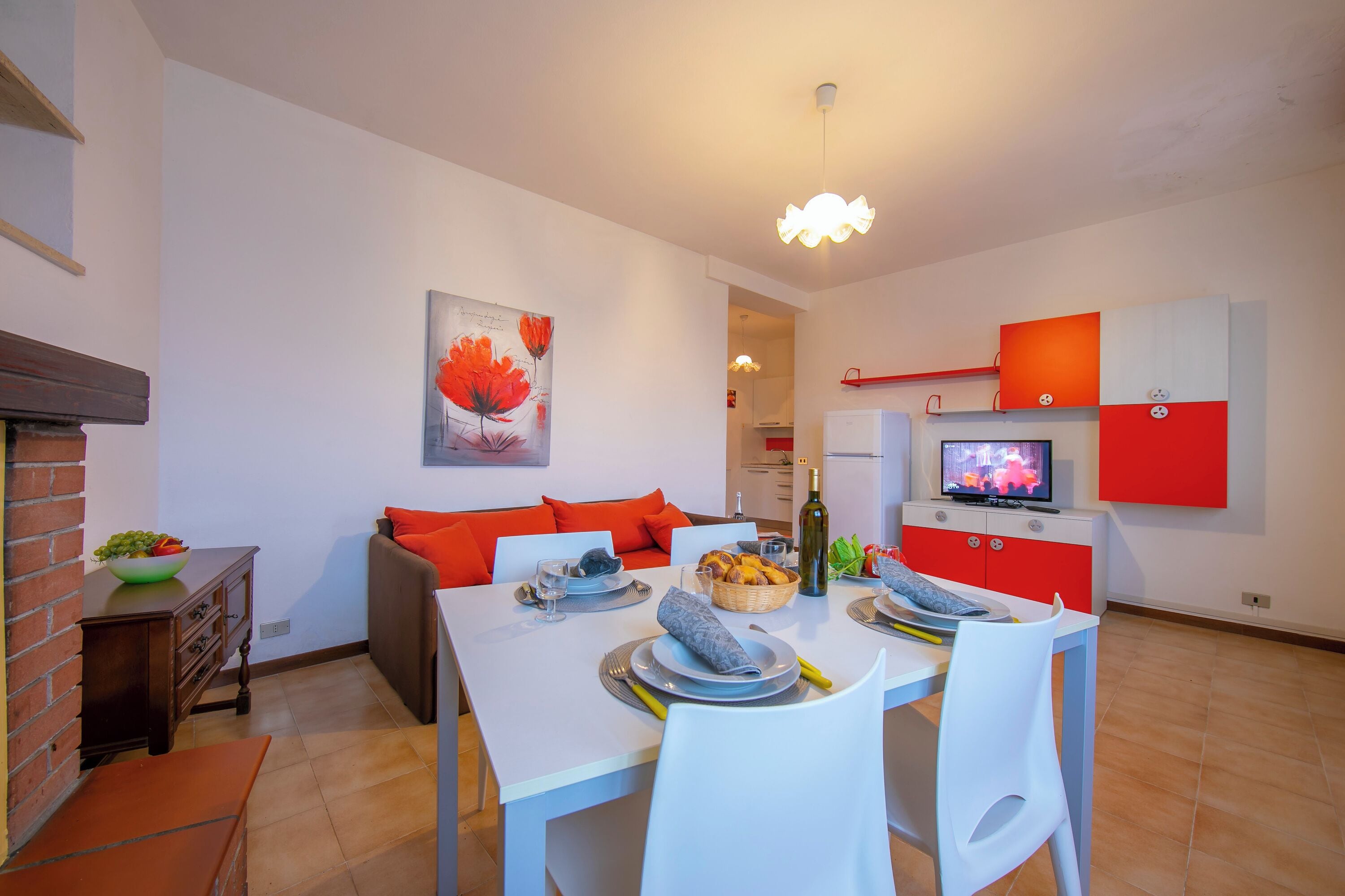 Appartamento familiare, 1 camera da letto, lato montagna (Appartamento Secrel 1) | Sala da pranzo