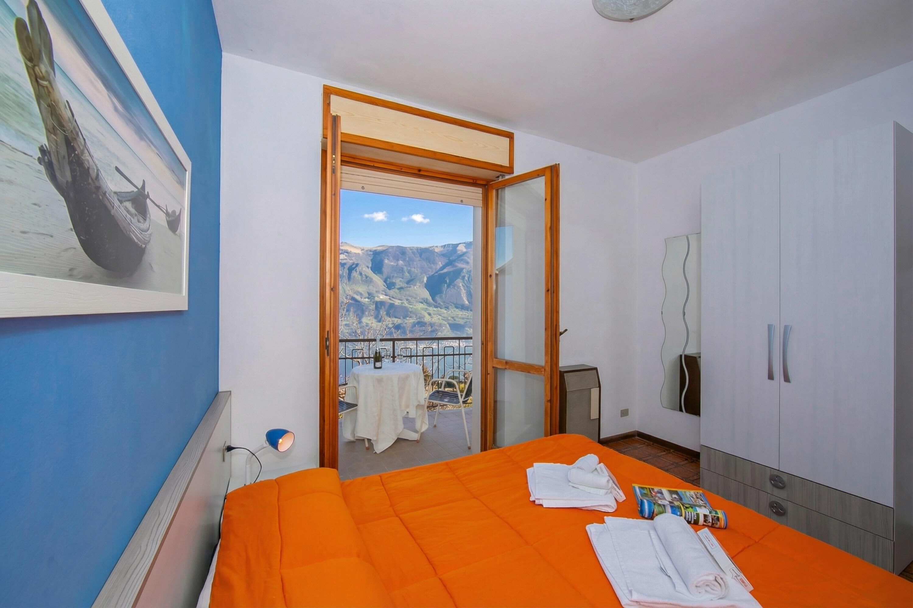 Appartement Familial, plusieurs chambres, côté montagne (Appartamento Secrel 8) | Vue de la chambre