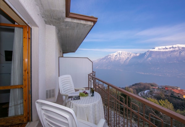 Appartamento familiare, camere multiple, lato montagna (Appartamento Secrel 9) | Balcone