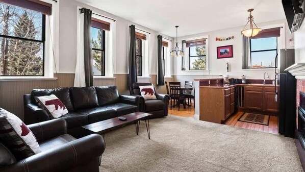 TV, fireplace, Netflix, streaming services