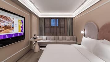 Superior kamer, 1 kingsize bed | 1 slaapkamer, geluiddichte muren
