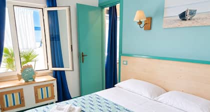 Two-room apartment, terrace, ocean view, mezzanine, first floor