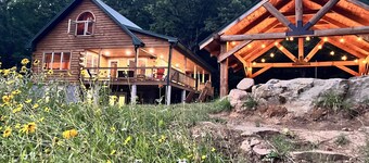 Family Friendly Waterfront Log Cabin on on the Wild & Scenic Clarion River