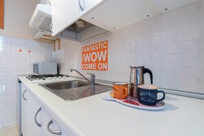 Appartement | Cuisine privée | Vaisselle et ustensiles