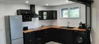 Very large space with industrial feel