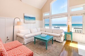 Smart-tv och eldstad