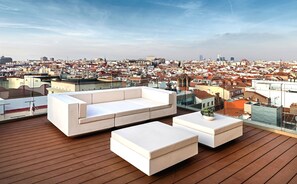 Duplex urbano, 3 quartos, terraço, vista para a cidade | Vista do quarto