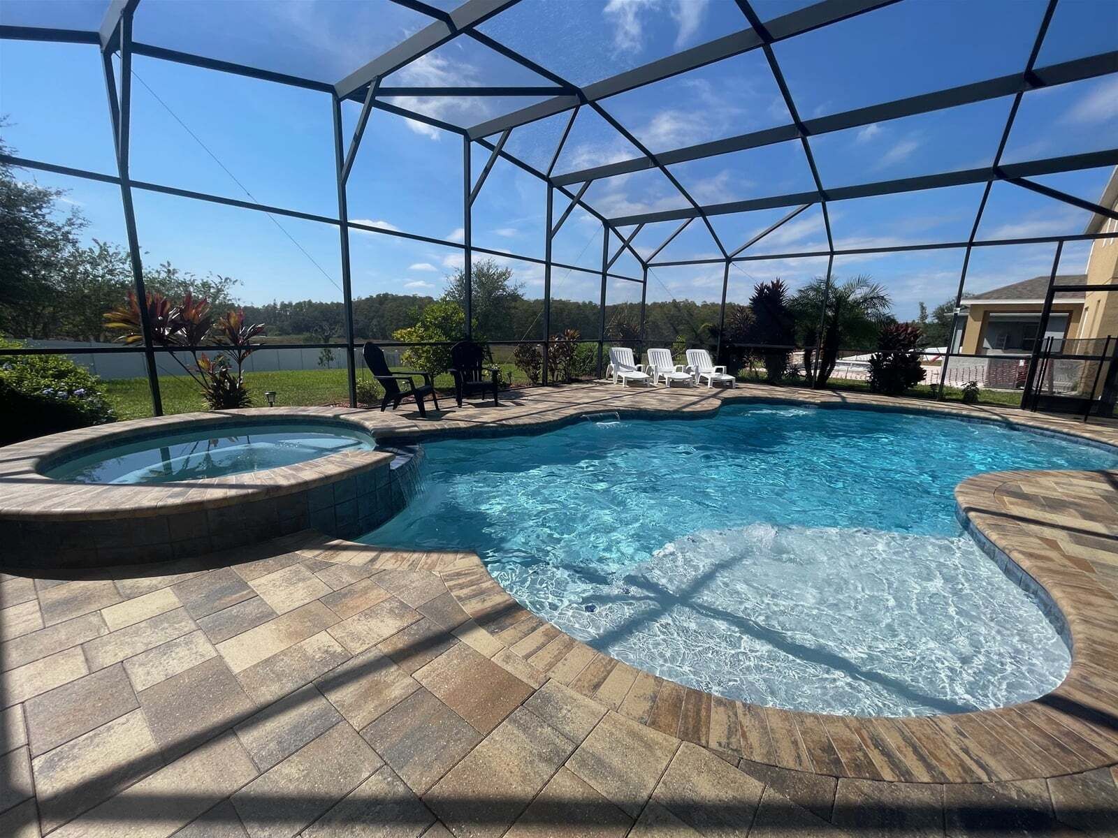 Piscine chauffée