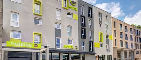 Voorkant van accommodatie