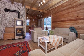 TV, DVD player, stereo