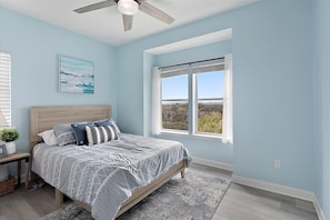 5 bedrooms, iron/ironing board, travel cot, WiFi