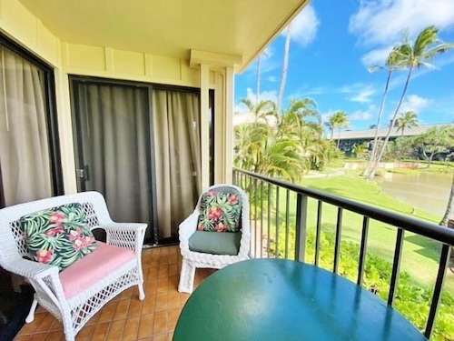 Kauai Beach Villas D-9 ... Centrally located ... & Lagoon view