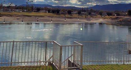 Charming Riverfront Escape with Private Dock on the Colorado