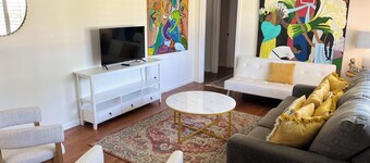 Private 3BR Home • 4 Queen Beds + 3 Sofa Beds • Great Location