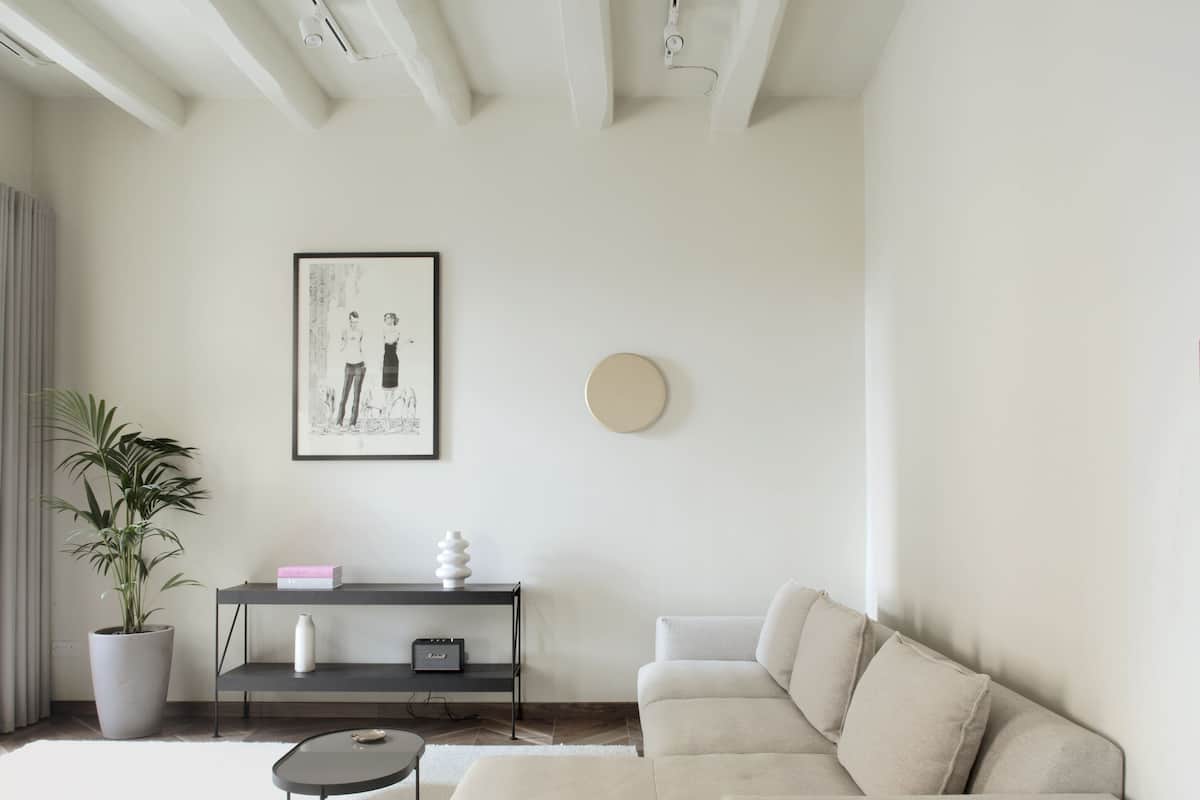 Apartment, 1 Bedroom (Adults Only) | Living room | TV