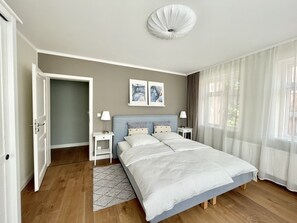 2 soverom, strykejern/-brett, wi-fi (inkludert) og sengetøy