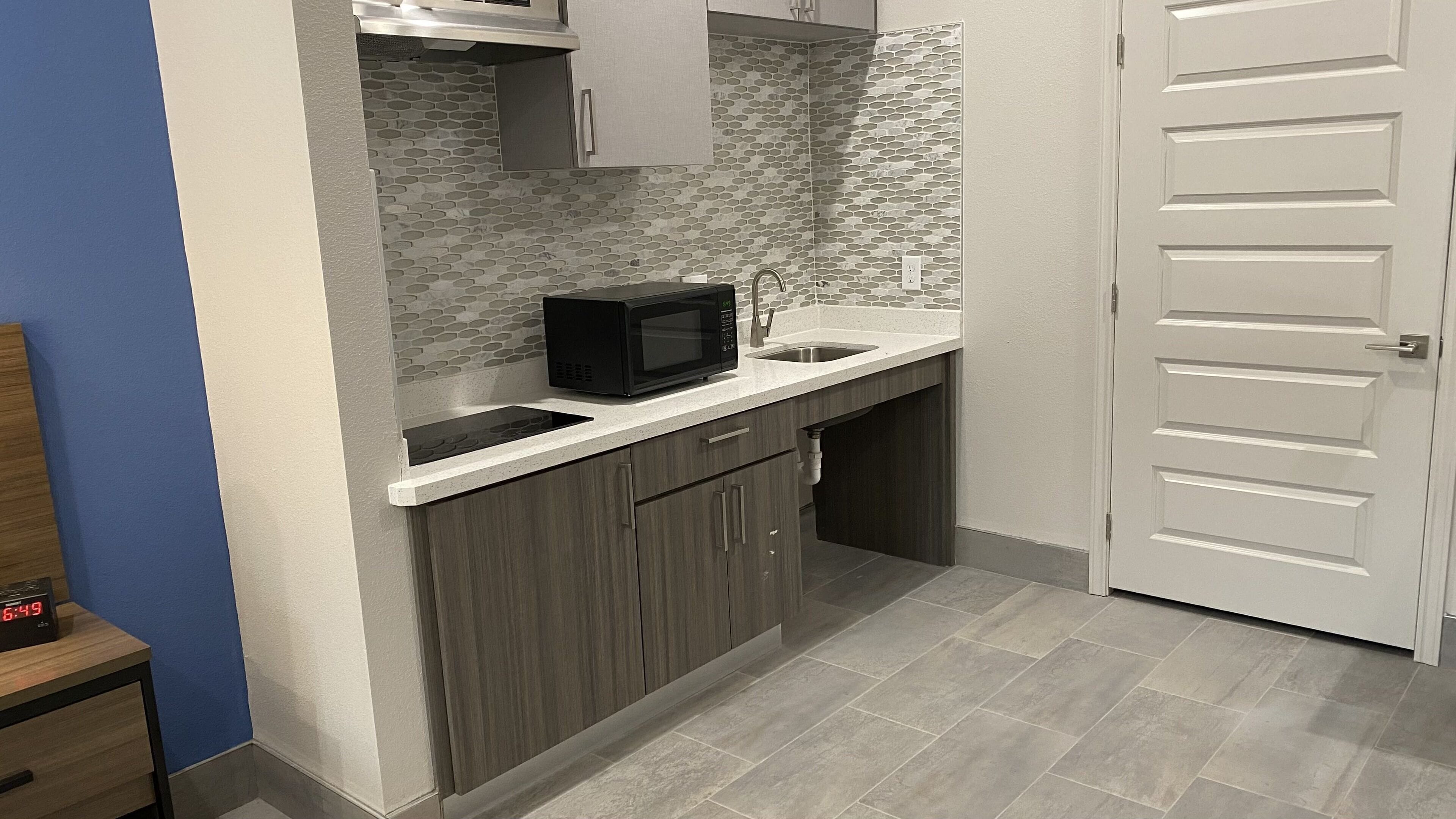 room, 1 king bed, accessible, non smoking (efficiency) | private kitchen | fridge, microwave, coffee/tea maker