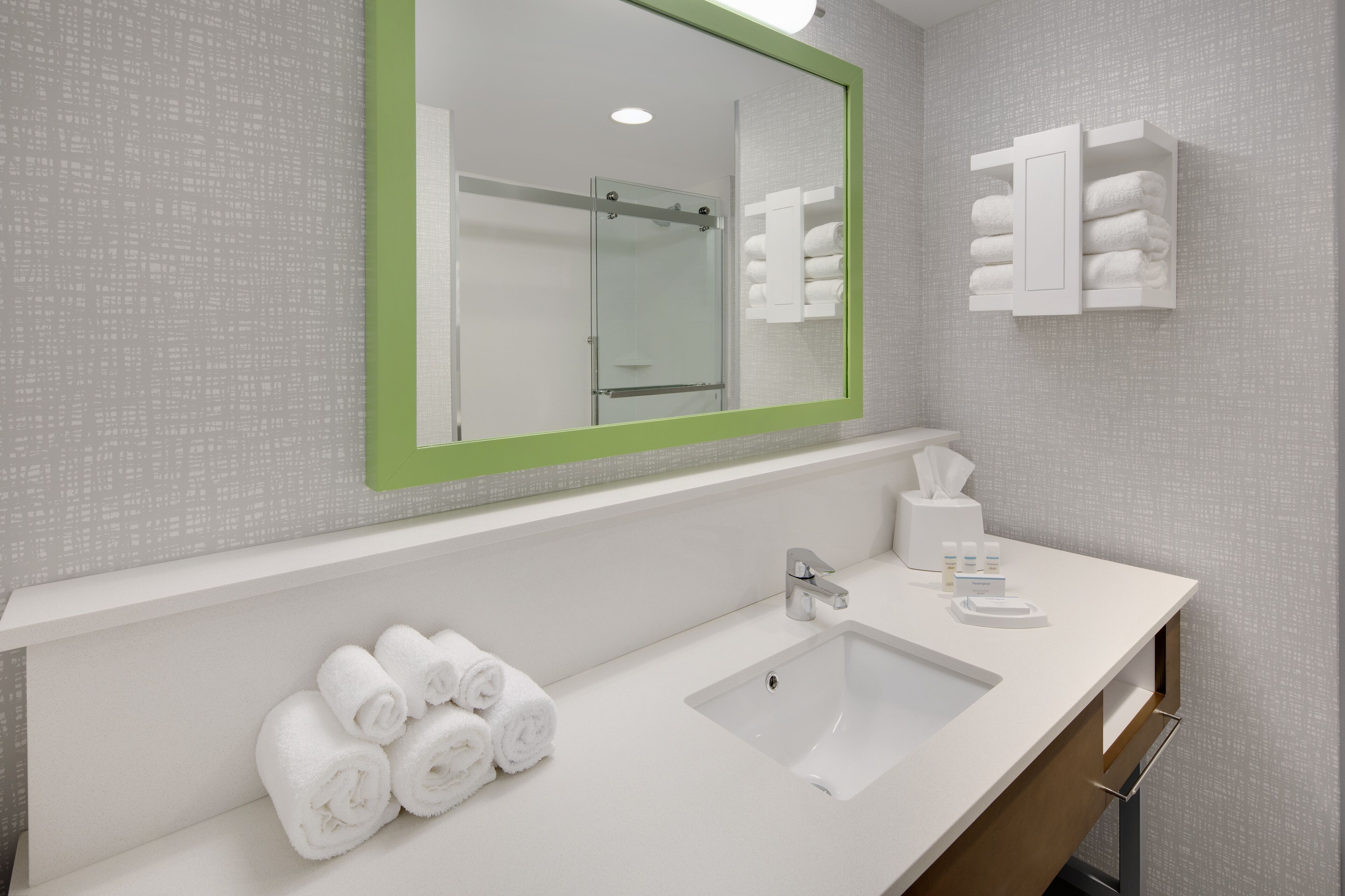 free toiletries, hair dryer, towels, soap