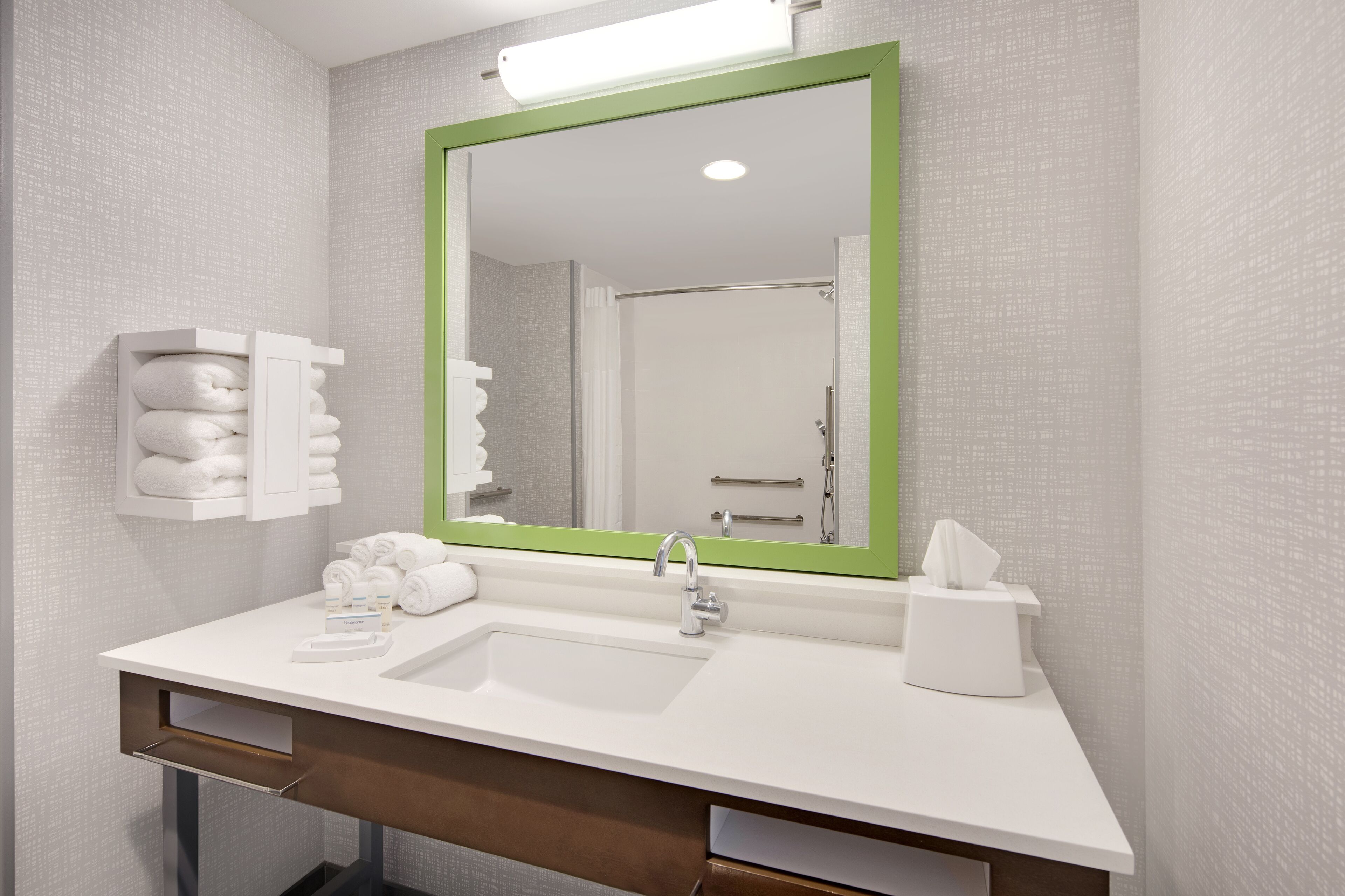 free toiletries, hair dryer, towels, soap