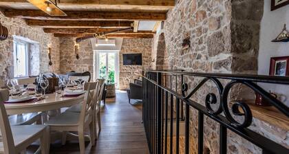 Stone house Katarina with swimming pool, only 50 meters from the Sea