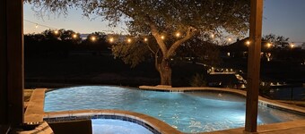 Top Rated Pet-Friendly Lake LBJ Cove Oasis:Pool, Hot Tub, Kayaks, FirePit & More