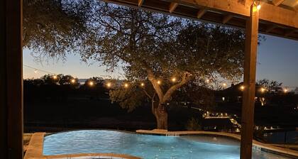 Top Rated Pet-Friendly Lake LBJ Cove Oasis:Pool, Hot Tub, Kayaks, FirePit & More