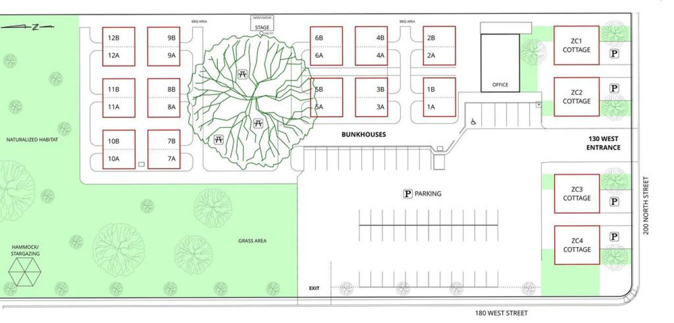 Carte de l’hébergement