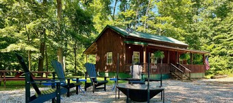 Cabin on 100 Secluded Acres in Hocking Hills