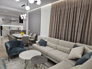 Villa | Living area - Villa Meminaj Vlore, Sea View and Garden, Vlore (Orikum)