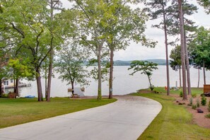Enjoy serene lakeside views and tranquil surroundings from this picturesque property.