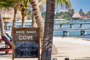 On the beach - Partial Ocean View Suite at Oceanfront Resort in Belize (San Pedro)