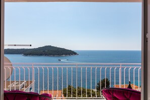 Apartment (Three Bedroom Apartment) | Balcony - Apartment Med (Dubrovnik)