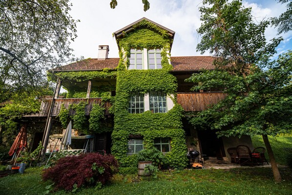 Façade de l’hébergement