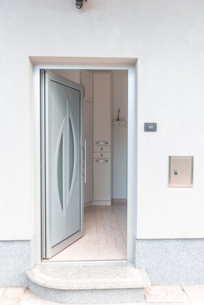 Fassade der Unterkunft