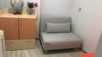 Een flatscreentelevisie