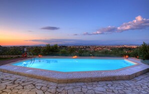 Pool - Alea Resort Phedra-Luxury private villa with pool-a great sea view-dreamy sunset (Kaligoni)