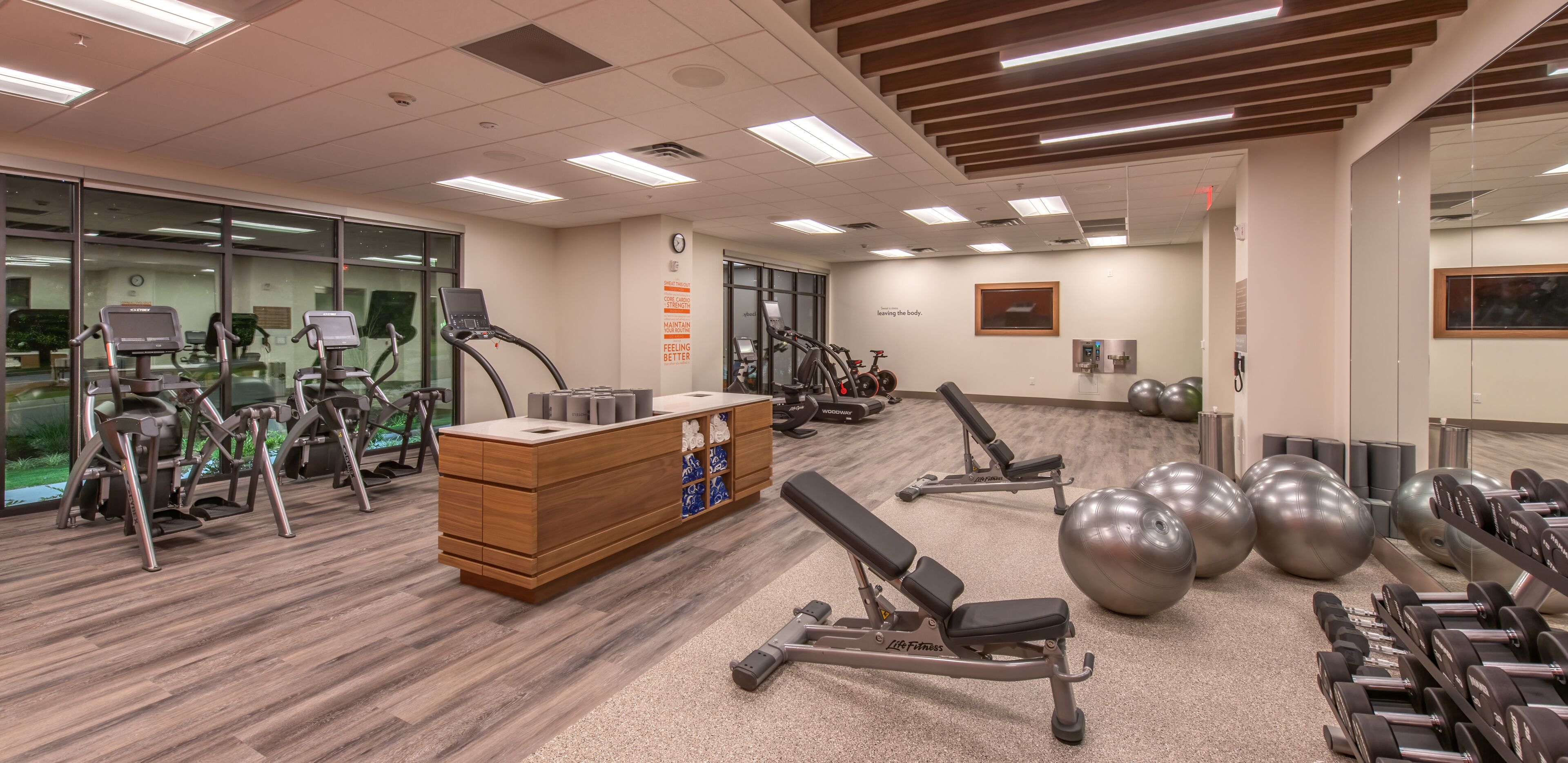 fitness facility