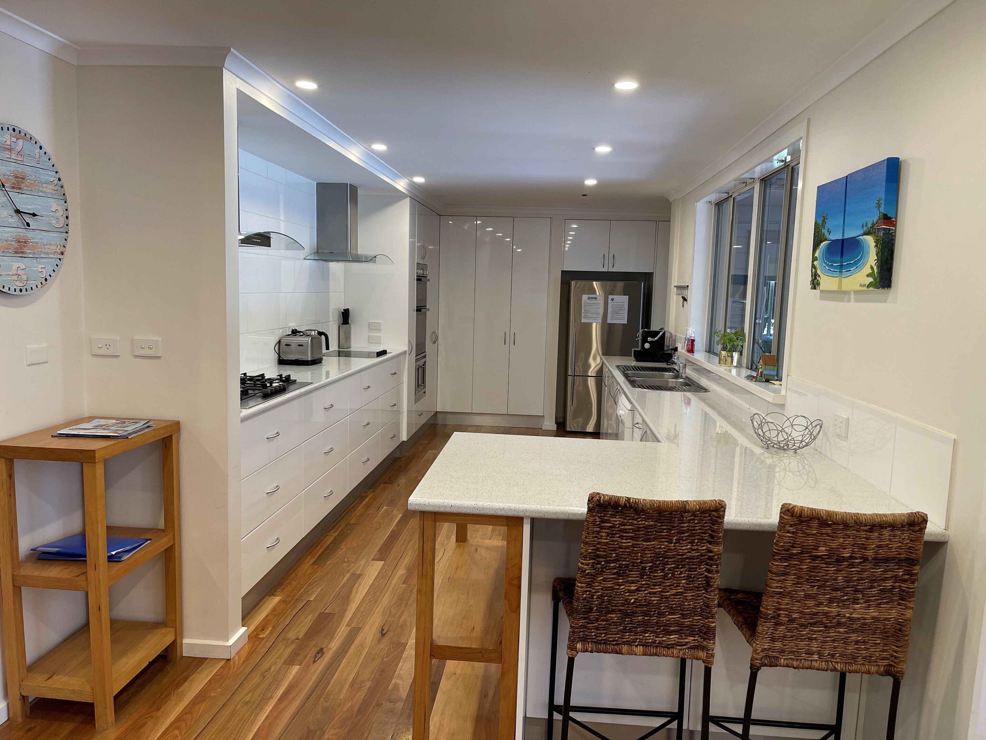 Kitchen - load of space to cook & prepare & chat.